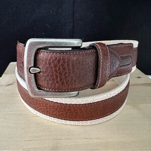Columbia Leather Belt Size 34